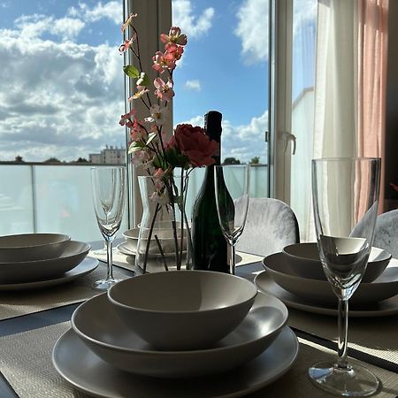 オルデンブルクMicasa Ol - Modernes Penthouse - Stellplatz - Kueche - Wlan - Dachterrasseアパートメント エクステリア 写真