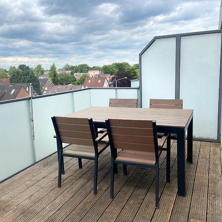 オルデンブルクMicasa Ol - Modernes Penthouse - Stellplatz - Kueche - Wlan - Dachterrasseアパートメント エクステリア 写真